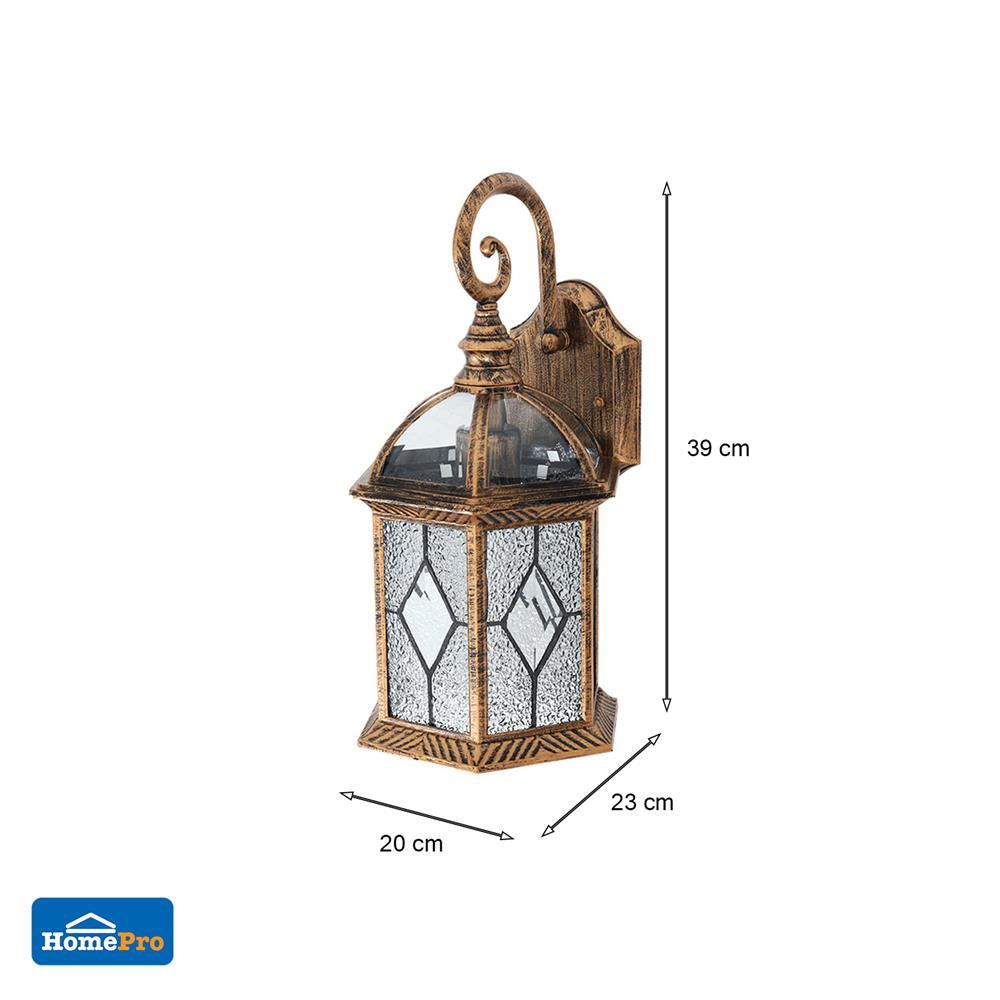 ไฟกิ่งภายนอก CARINI 2801G สีทองรมดำ