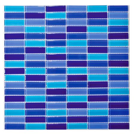 โมเสคแก้ว 30x30 ซม. ท็อฟฟี่บลู