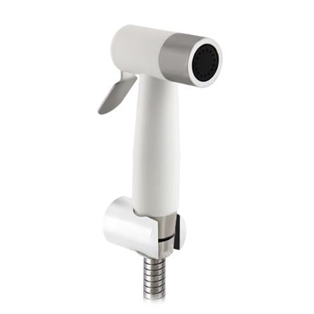 สายฉีดชำระครบชุด WS WS-0491PW สีขาว