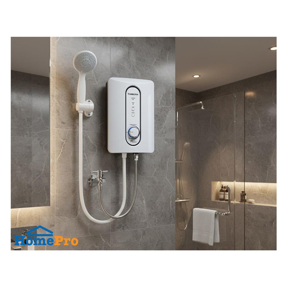 เครื่องทำน้ำอุ่น TURBORA P3500 3500 วัตต์ สีขาว