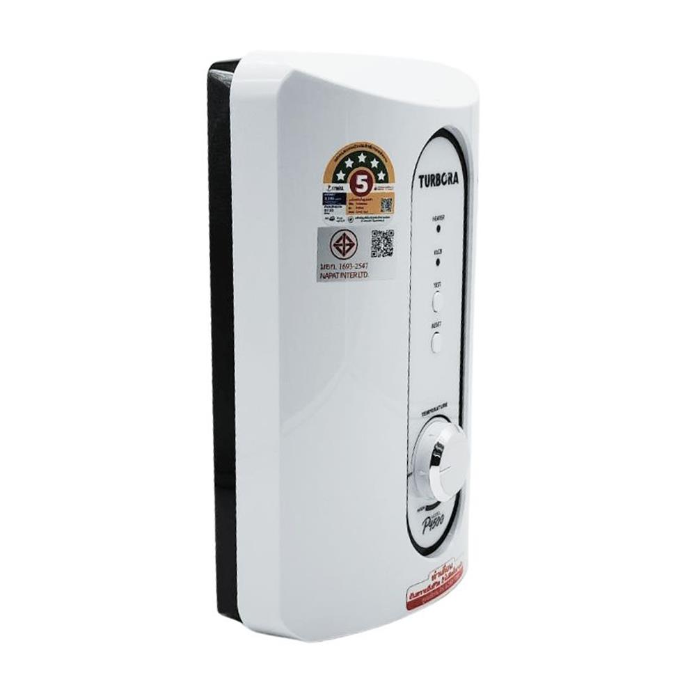 เครื่องทำน้ำอุ่น TURBORA P4500 4500 วัตต์ สีเขียว/ขาว
