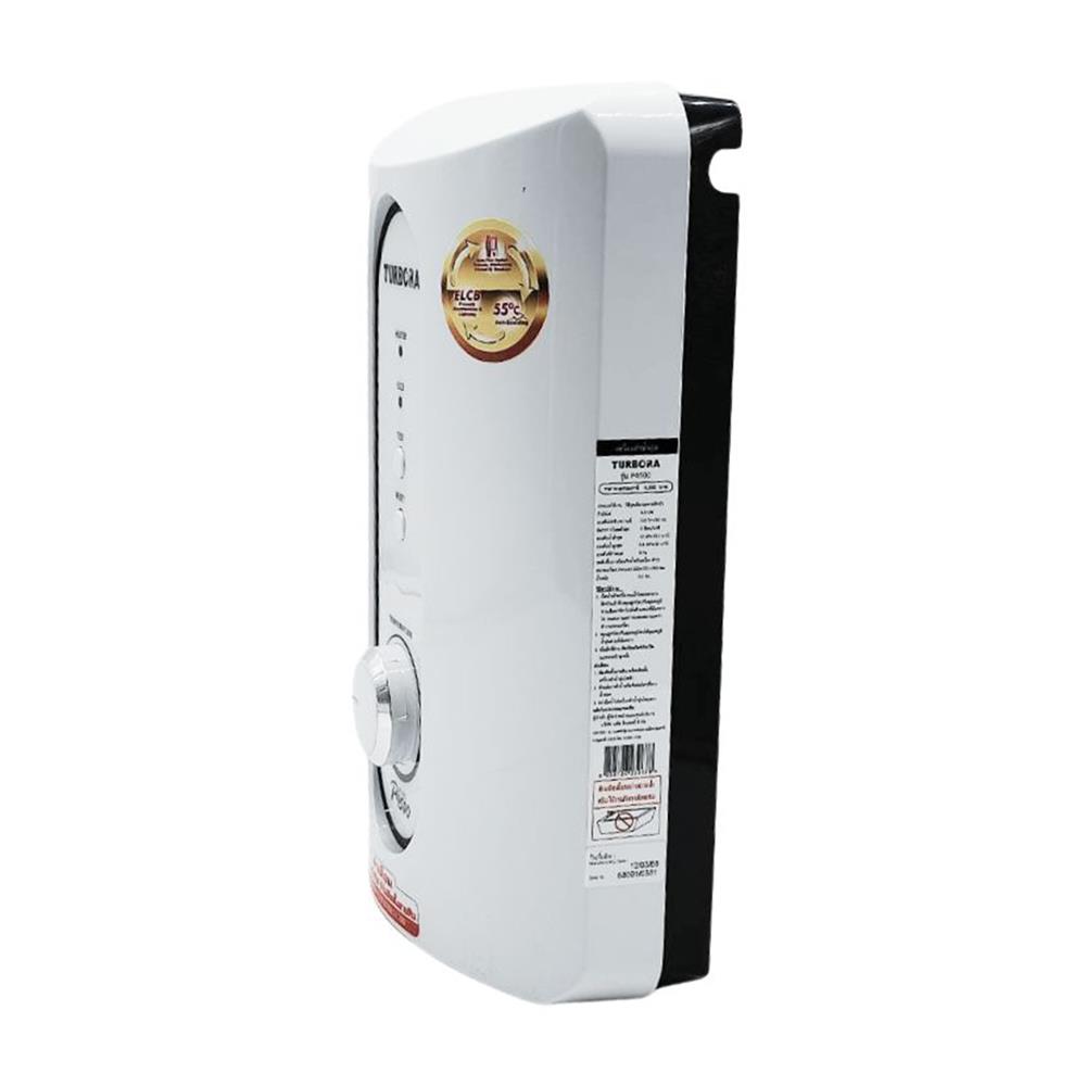 เครื่องทำน้ำอุ่น TURBORA P4500 4500 วัตต์ สีเขียว/ขาว