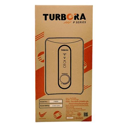 เครื่องทำน้ำอุ่น TURBORA P4500 4500 วัตต์ สีเขียว/ขาว_4