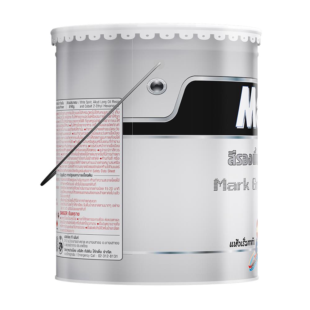 สีรองพื้นโลหะ CAPTAIN MARK สีเทา 5 แกลลอน