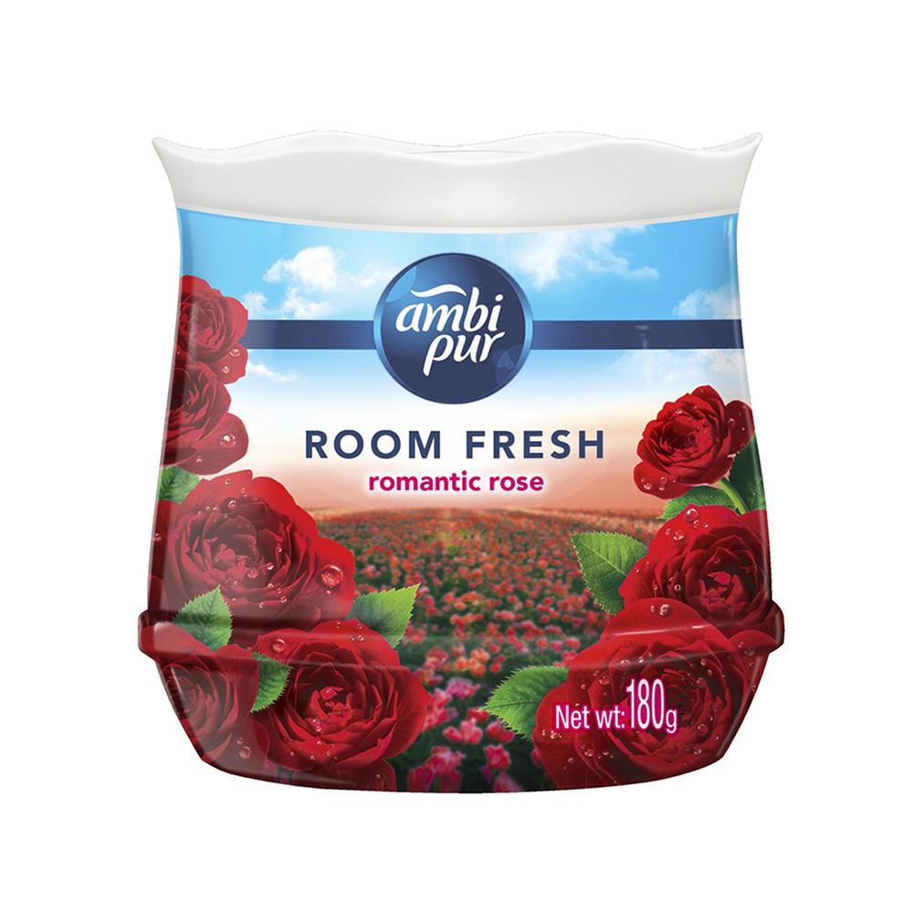 เจลปรับอากาศ AMBIPUR ROOM FRESH 180 กรัม ROMANTIC ROSE