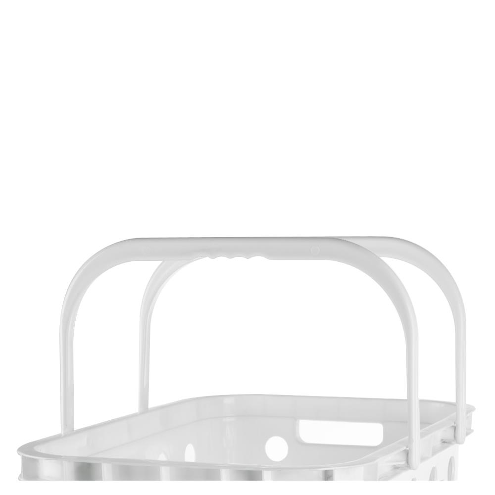 ตะกร้าผ้าเหลี่ยม 5011 ขาว PLIM