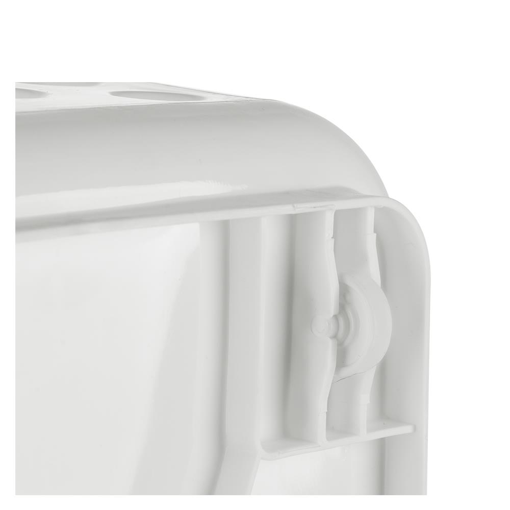 ตะกร้าผ้าเหลี่ยม 5011 ขาว PLIM