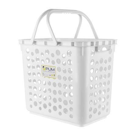 ตะกร้าผ้าเหลี่ยม 5011 ขาว PLIM_3