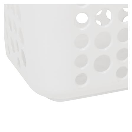 ตะกร้าผ้าเหลี่ยม 5010 ขาว PLIM_3