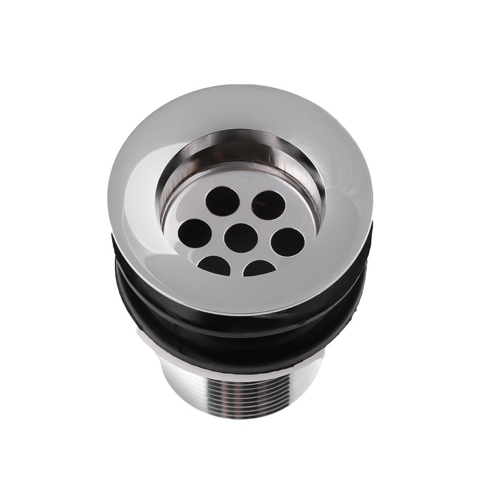 สะดืออ่างล้างหน้าสายโซ่ MOYA P-001 สีโครม