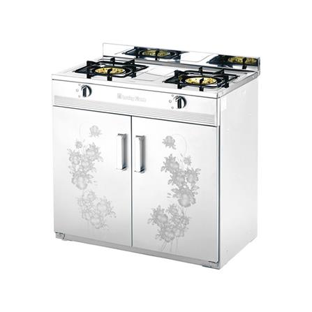 เตาแก๊สตั้งพื้น 2 หัวแก๊ส LUCKY FLAME HQ-214