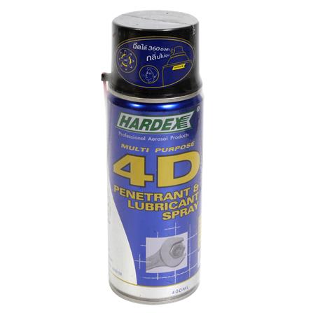 สเปรย์หล่อลื่น HARDEX HD 440 400 มล. สีใส