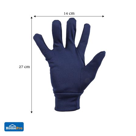 ถุงมือผ้า FITT สีน้ำเงิน_2