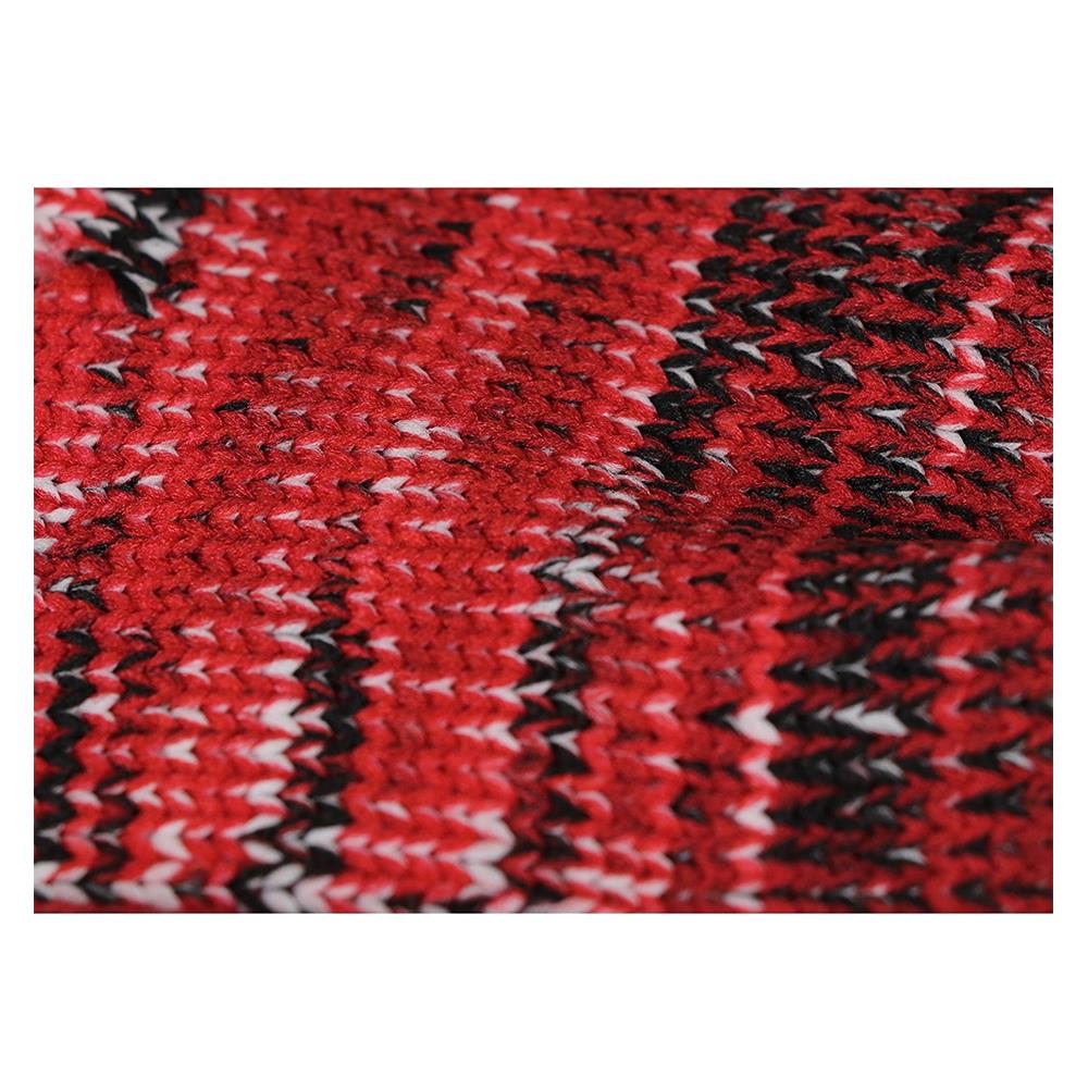 ถุงมือทอโพลีสปัน FITT #7 นิ้ว สีแดง