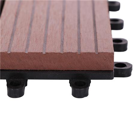 แผ่นทางเท้า SPRING WPC ลายสลับ 30x30 ซม._2