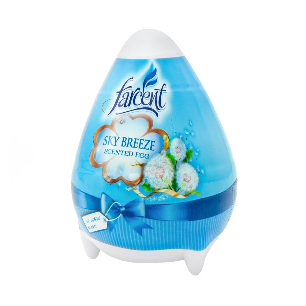 เจลปรับอากาศ FARCENT EGG 170g SKY BREEZE