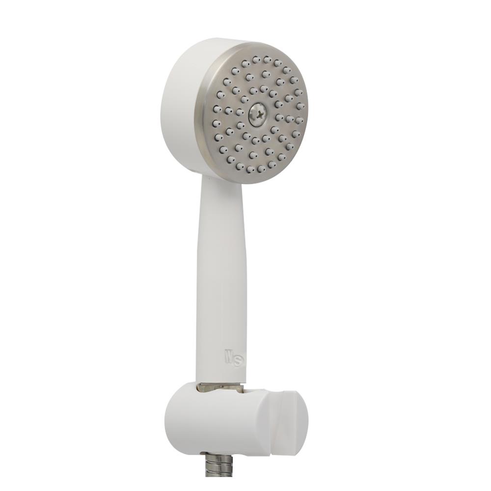 ชุดฝักบัวสายอ่อน 1 ระดับ WS รุ่น WS-8130PW สีขาว