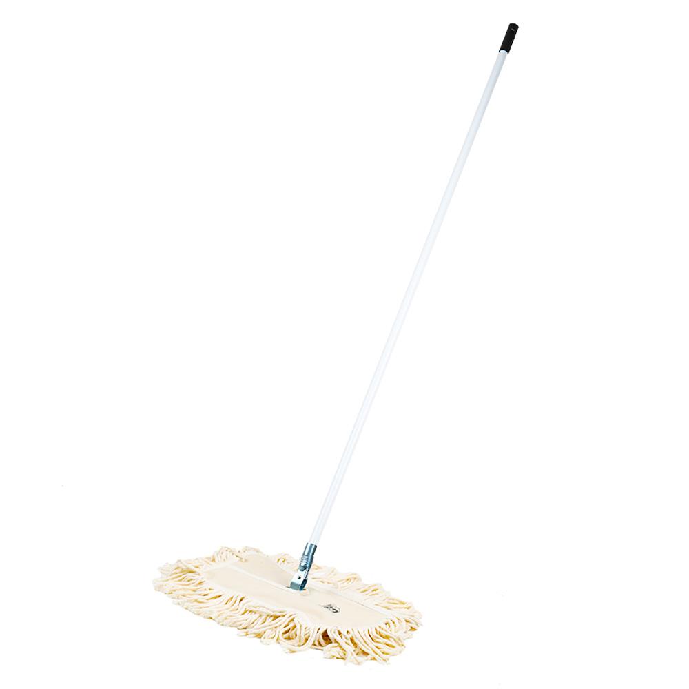 ไม้ม็อบคอตตอนดันฝุ่น BE MAN 18 นิ้ว สีขาว