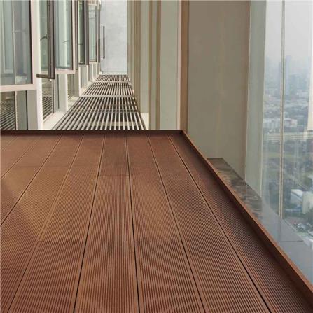 ไม้พื้นกลวง THAISUN SWB03 2.5x13.5x240 ซม. สีน้ำตาลช็อกโกแลต_2