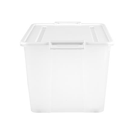 กล่องเก็บของ มีล้อ ฝาล็อค STACKO 2556 66 ลิตร สีขาว_2