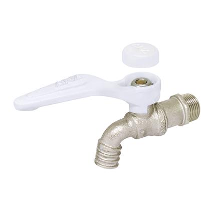 ก๊อกบอลจริงใจ ANA 1/2 นิ้ว สีขาว