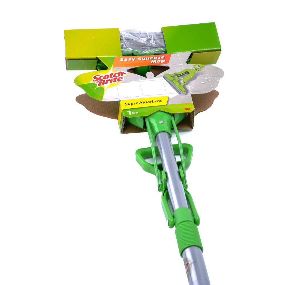 ไม้ม็อบฟองน้ำ PVA SCOTCH-BRITE 11 นิ้ว สีเขียว