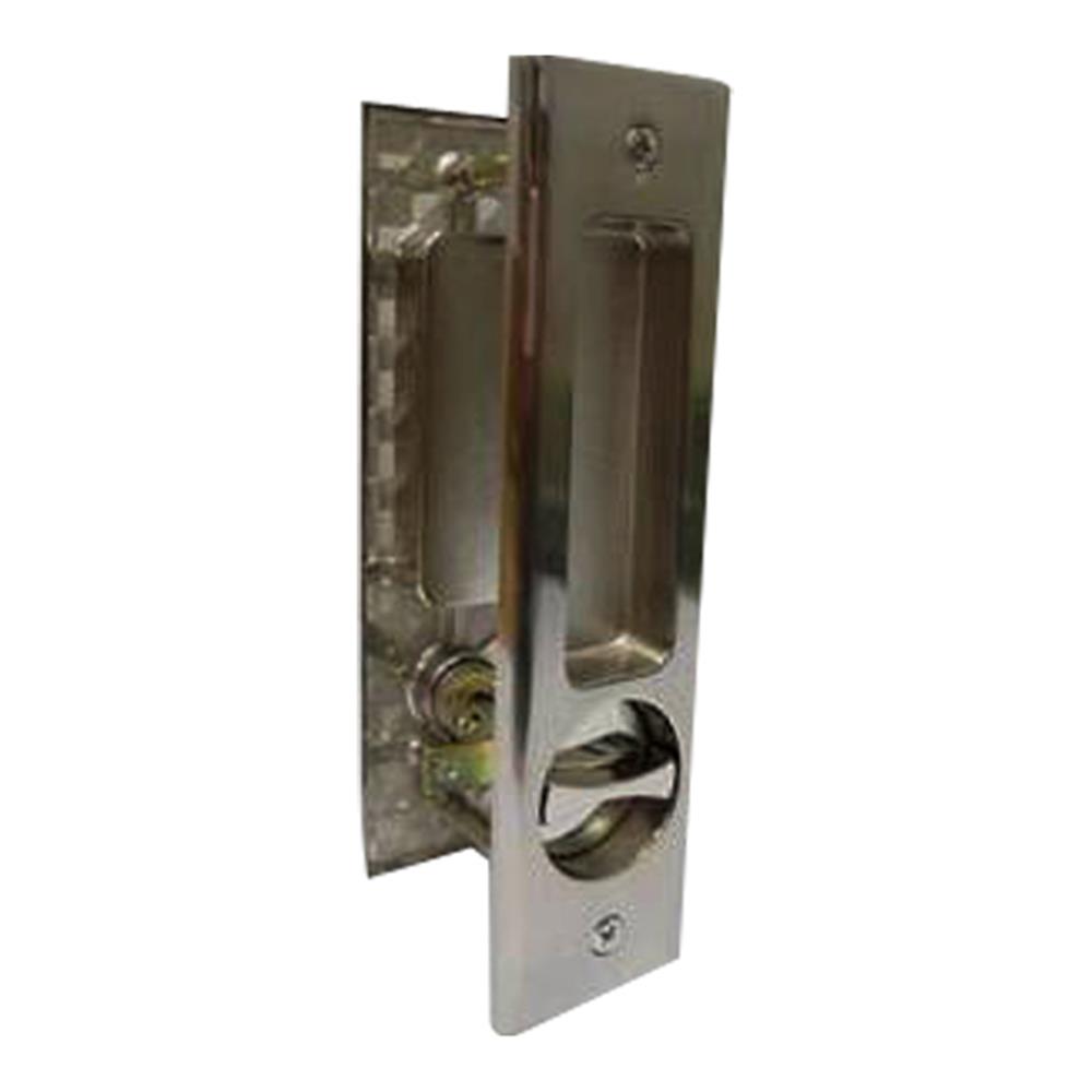 กุญแจบานเลื่อน VECO JA02 สีเงิน