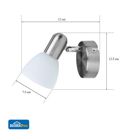 ไฟกิ่งภายใน CARINI GR-804-1 สีขาว 1 หัว_5