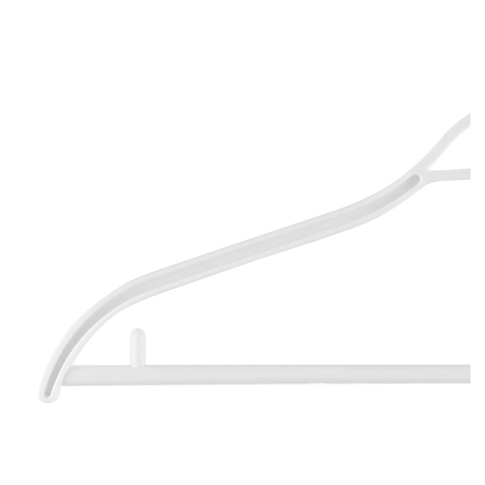 ไม้แขวนเสื้อ H-051 SL ขาว PLIM (1x3)