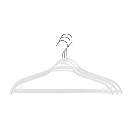 ไม้แขวนเสื้อ H-051 SL ขาว PLIM (1x3)_1