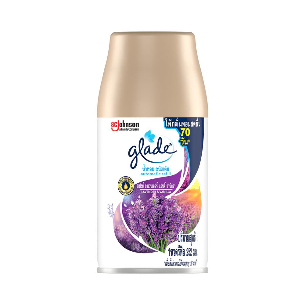 รีฟิลสเปรย์ปรับอากาศ GLADE 252 มล. LAVENDER AND VANILLA