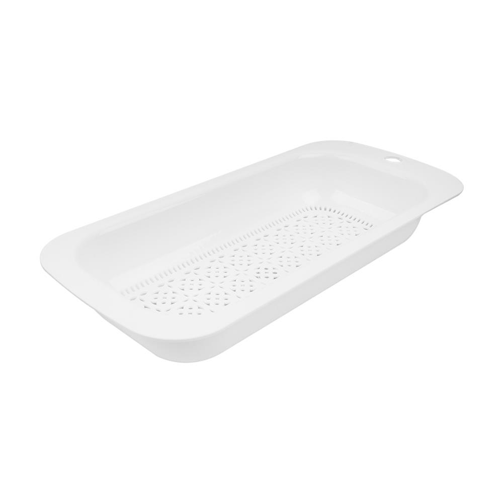 ตะกร้าพลาสติกอเนกประสงค์ PARNO สีขาว_0