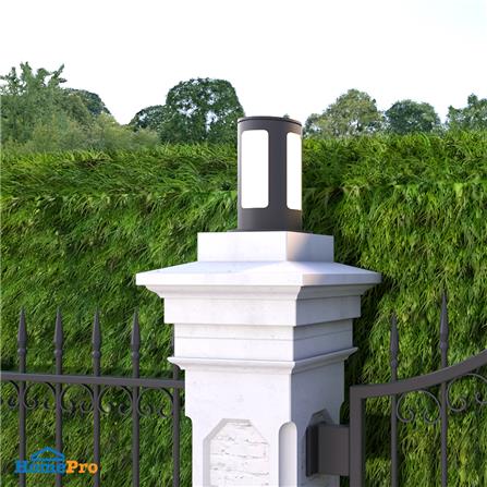 ไฟหัวเสา BO-F657 CARINI AL MD สีดำ_3