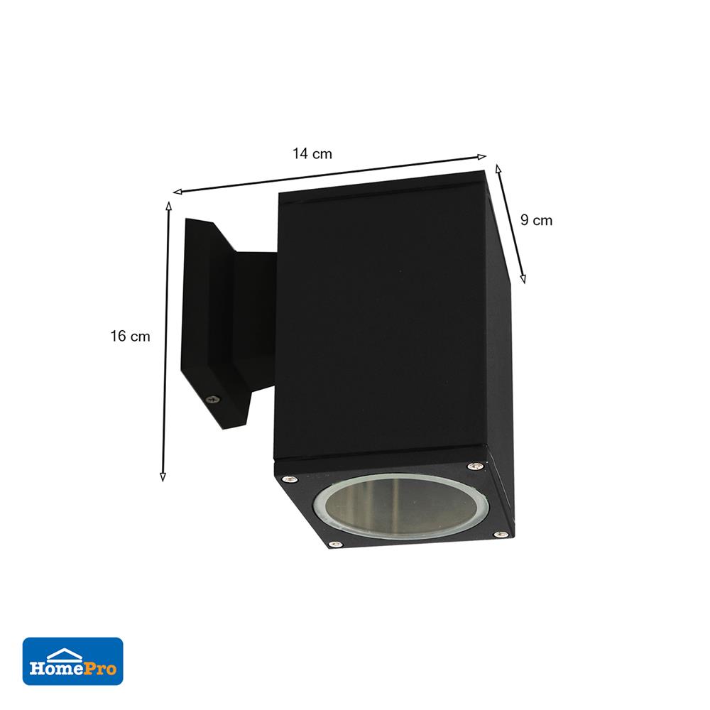 ไฟกิ่งภายนอก CARINI BO-G4101/1 สีดำ