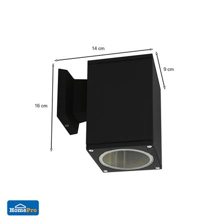 ไฟกิ่งภายนอก CARINI BO-G4101/1 สีดำ_5