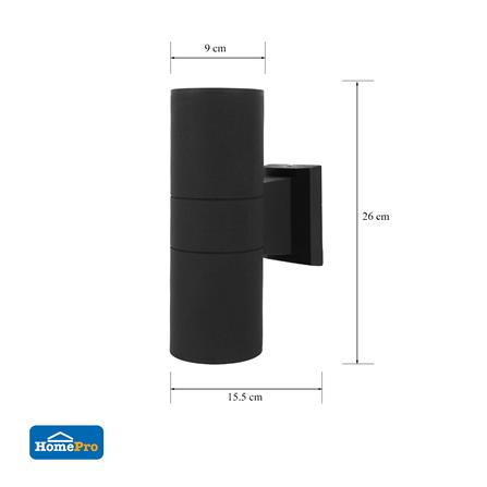 ไฟกิ่งภายนอก CARINI BO-G3101/2 สีดำ_6