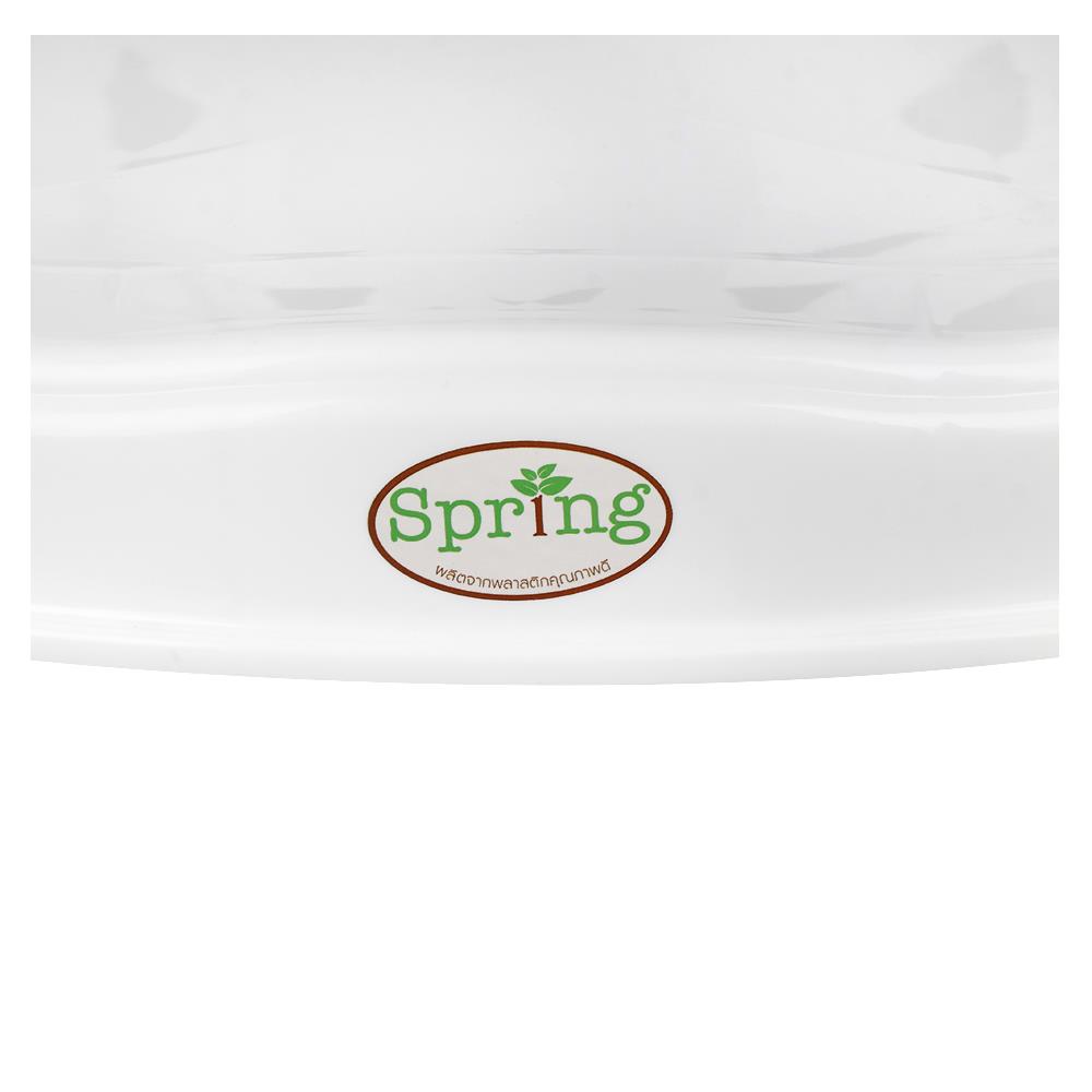 เก้าอี้พลาสติก SPRING CC07 สีขาว