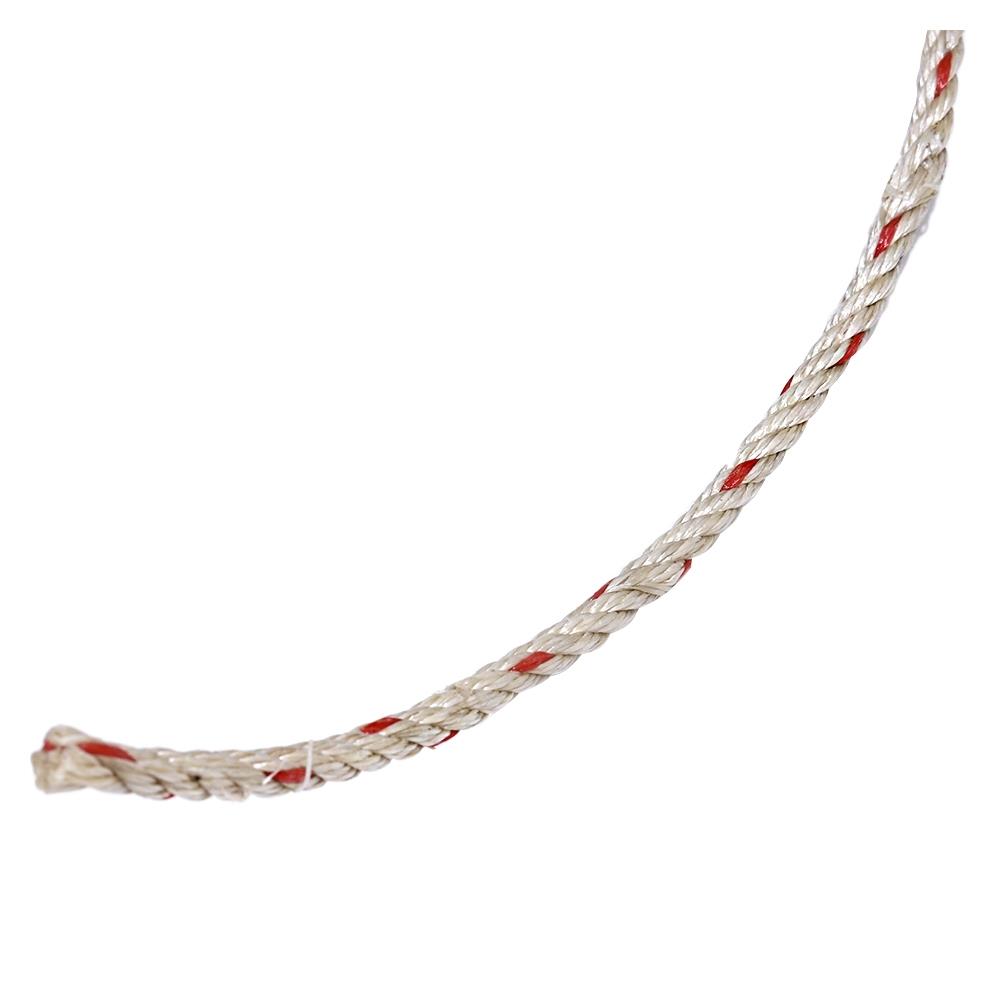 เชือกใยยักษ์ หมี 6MM สีครีม