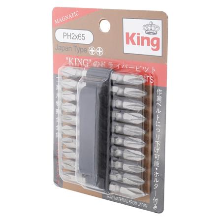 ดอกไขควง KING 2x65 มม. 10EA_2
