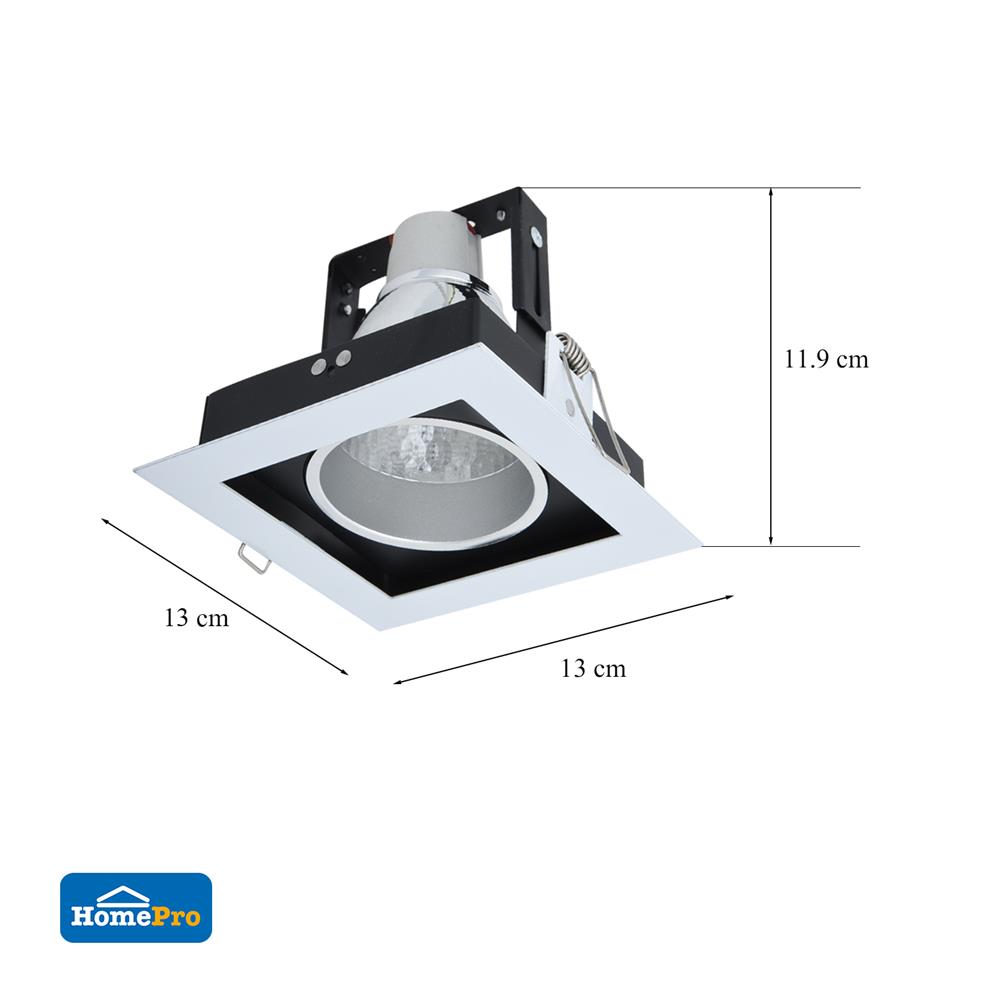 ดาวน์ไลท์ CARINI B6335-1 3 นิ้ว ทรงเหลี่ยม