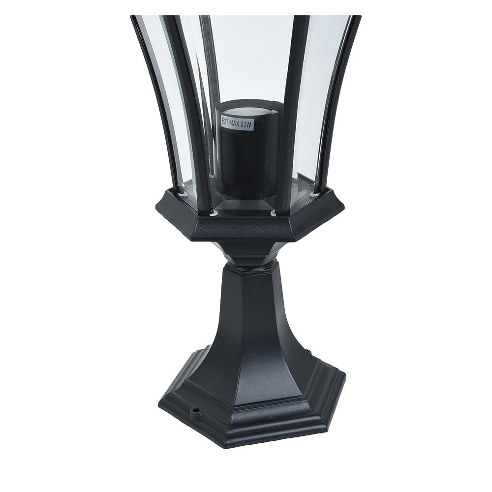 ไฟหัวเสา CARINI 120M/S สีดำ