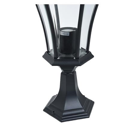 ไฟหัวเสา CARINI 120M/S สีดำ_2