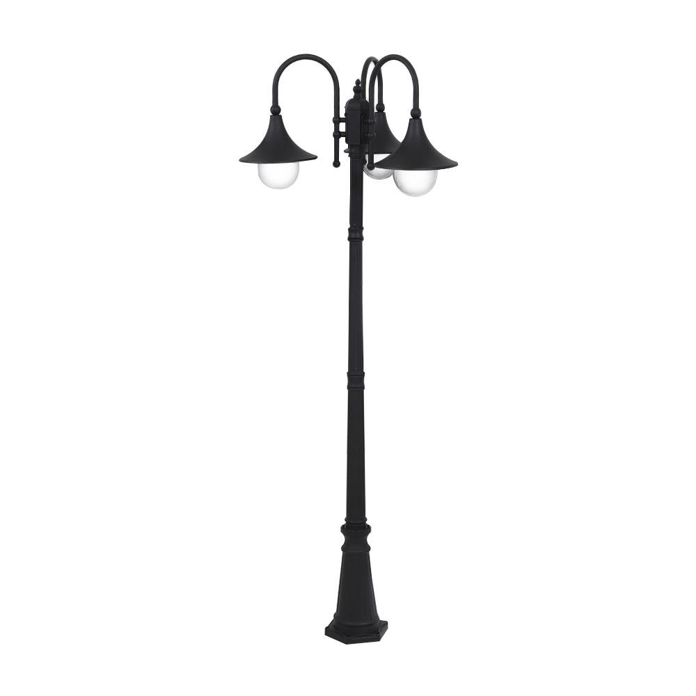 ไฟสนาม CARINI 430/3F สีดำ 3 หัว