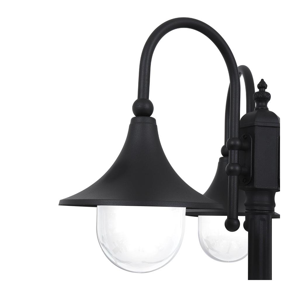 ไฟสนาม CARINI 430/3F สีดำ 3 หัว