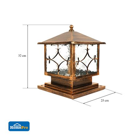 ไฟหัวเสา CARINI C036/250 สีทองรมดำ_5