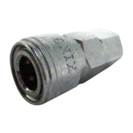 ข้อต่อลม เกลียวใน ตัวเมีย KING 20SF 1/4 นิ้ว สีเงิน_0