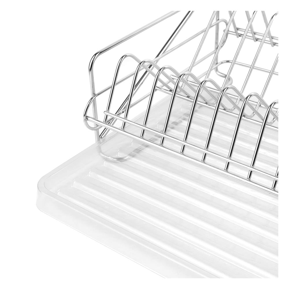 ชั้นคว่ำจานติดผนังสเตนเลส66cmมีถาด KECH