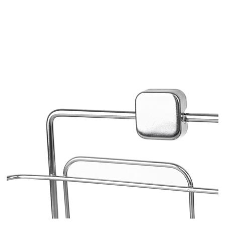 ชั้นแขวนวางแก้วสเตนเลสพร้อมถาด2ชั้นKECH_3