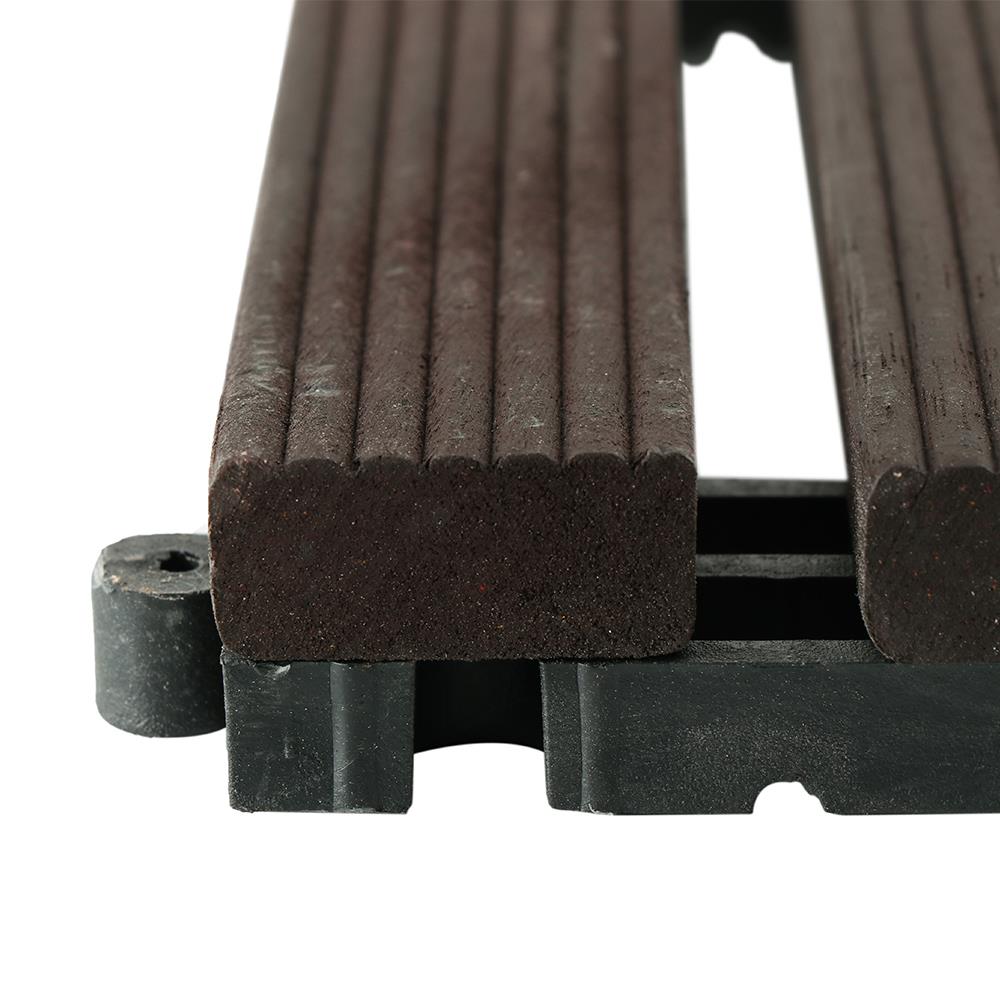 ทางเท้าไม้แคมบัสทำสี SPRING 50x50 ซม.