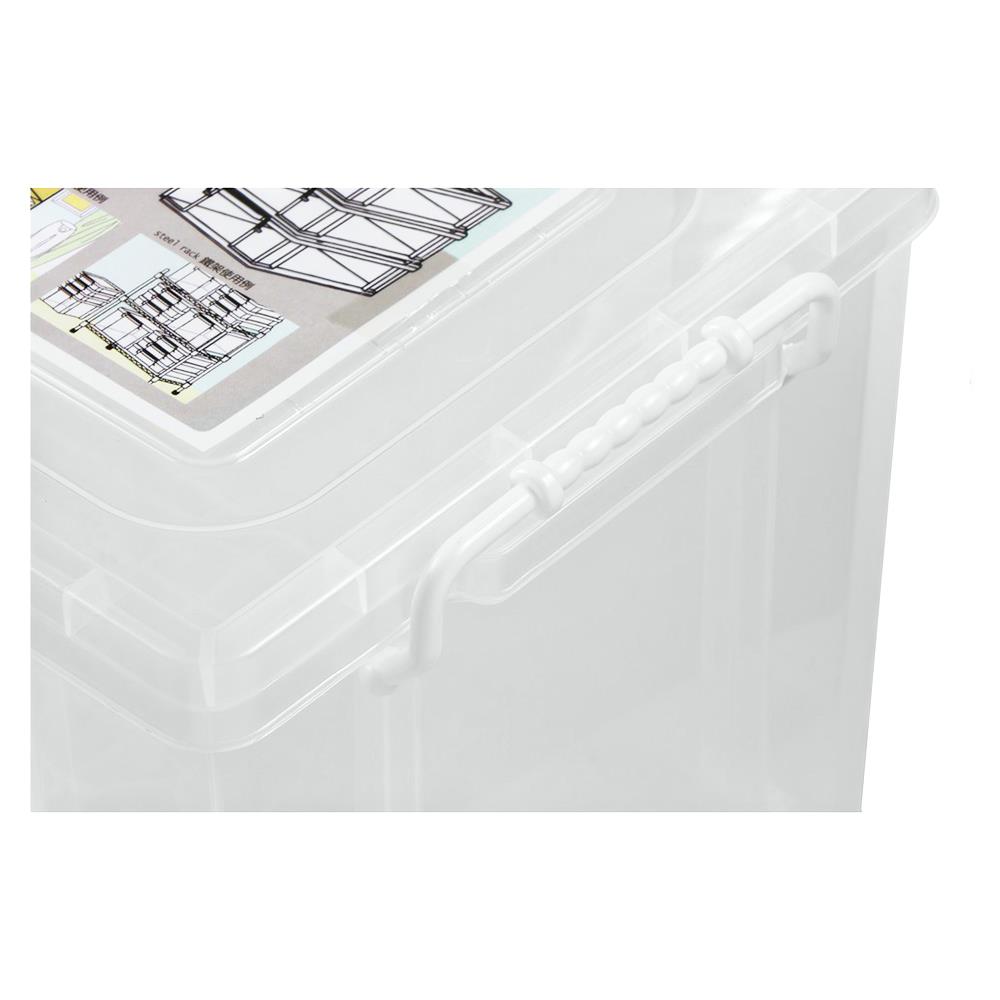 กล่องเก็บของ ฝาล็อค KEYWAY CK-14 19 ลิตร สีขาว